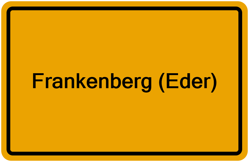 Handelsregister Frankenberg (Eder)